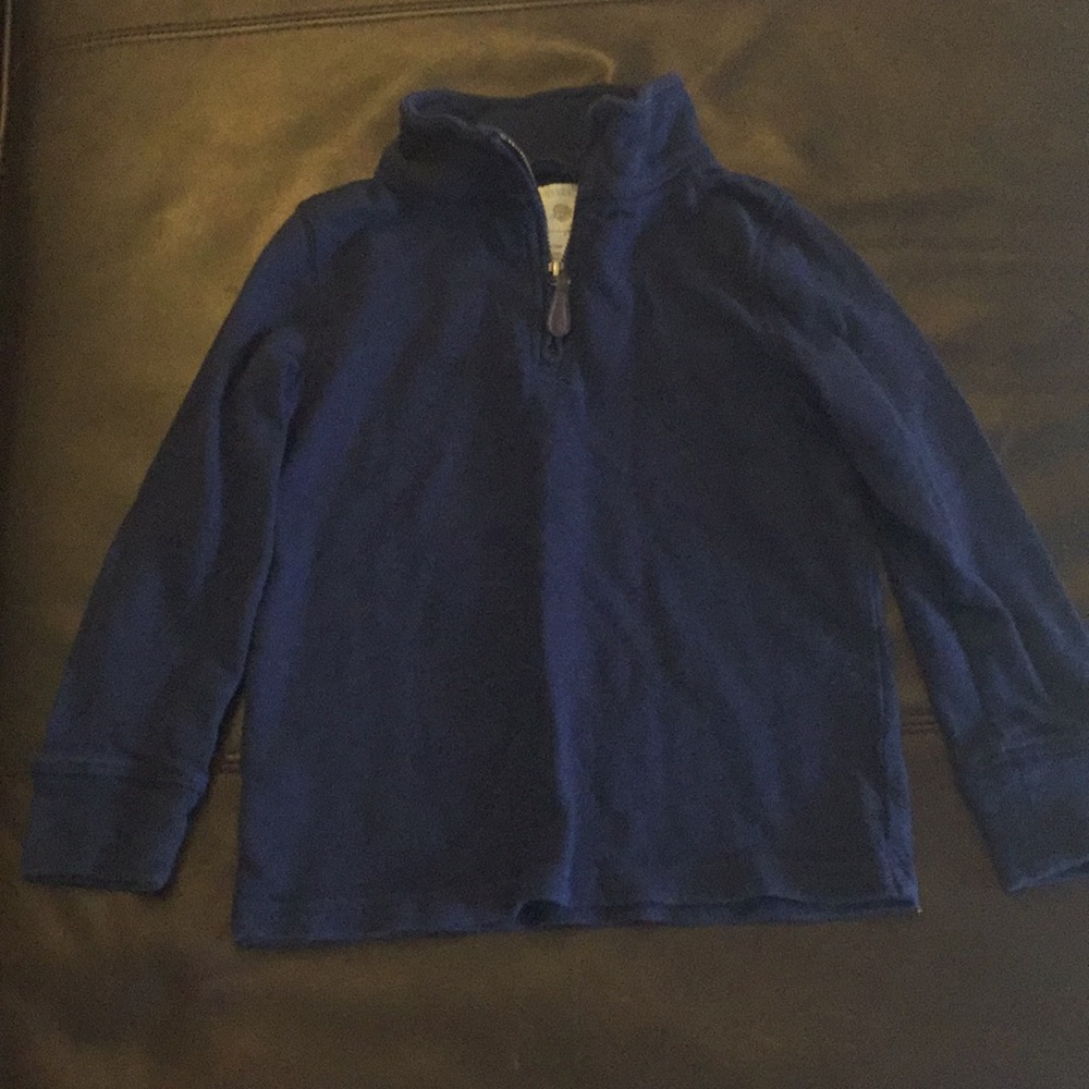 Boys crewcuts 1/4 zip top